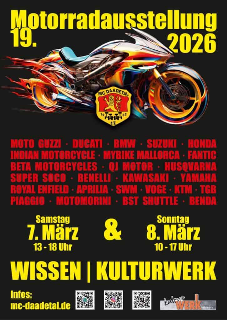 2026-Motorradmesse Plakat