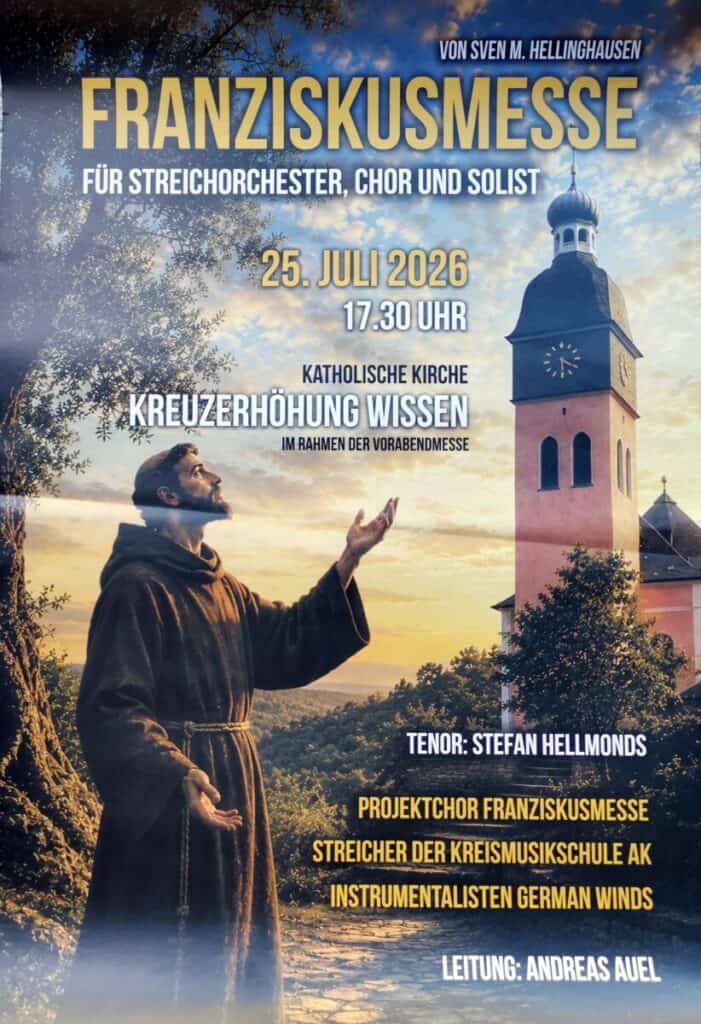 2026-Franziskusmesse Plakat