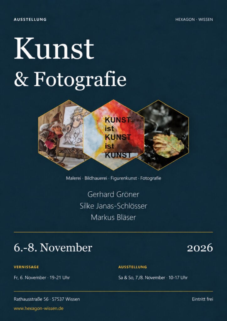 2026-Ausstellung Hexagon Plakat